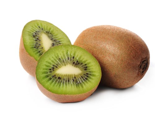 Kiwi on a white background